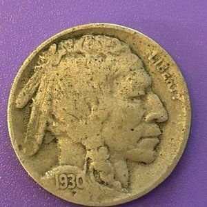 1930 Buffalo Nickel - Great Condition